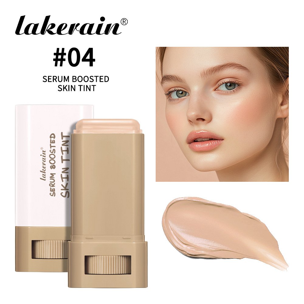 Lakerain Makeup Stick with Color Solid Essence, Long-Lasting Moisturizing Smooth Natural Bare Makeup Concealer Highlighter - Image 9