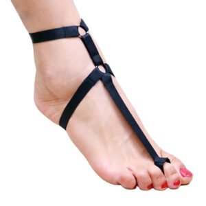 Sexy Foot Ring Elastic Bandage Anklet for Alluring Wear Beautiful Feet Punk Hot Girl Accessories