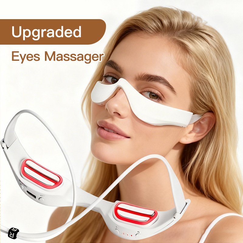 Eye Massager with 3D Red Light Therapy for Dark Circles, LED Beauty Eye Care Device - Image 4