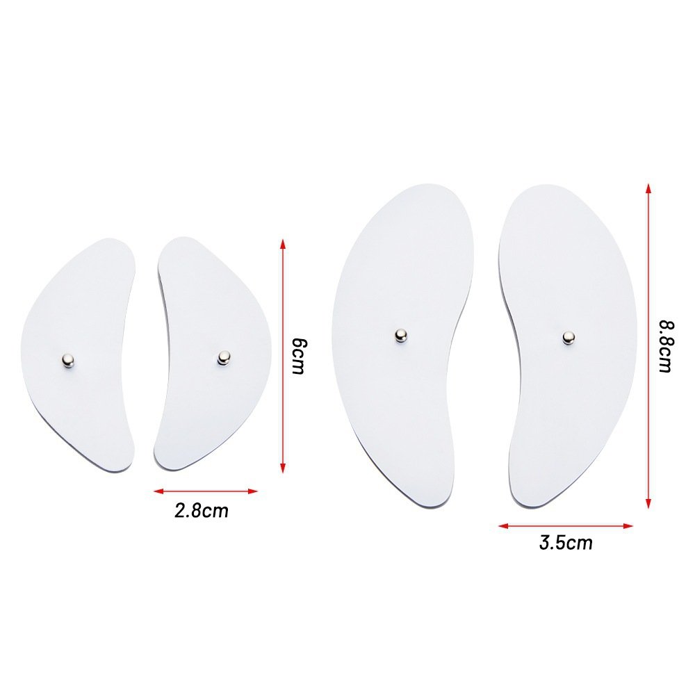 V-Shape Face Wrinkle Reduction EMS Facial Massager with Low-Frequency Pulse, Crescent-Shaped Beauty Device with Remote Control - Image 4