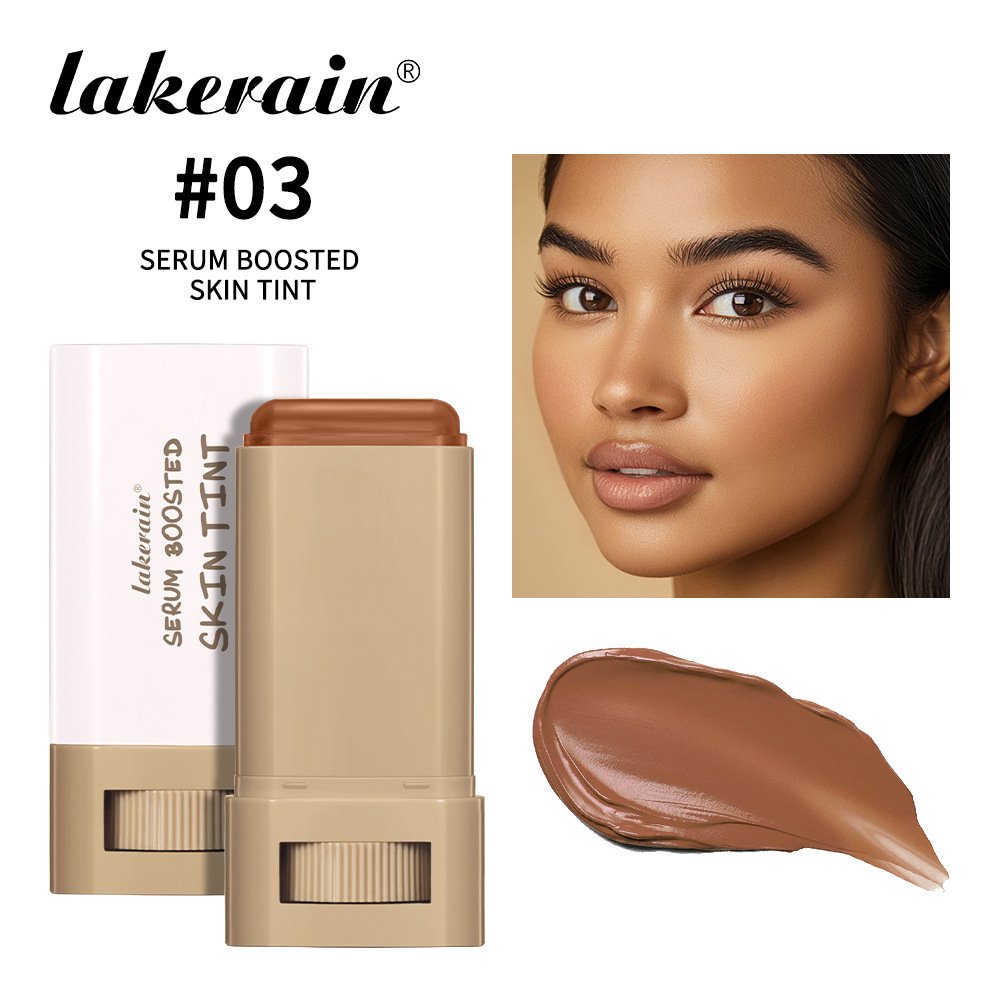 Lakerain Makeup Stick with Color Solid Essence, Long-Lasting Moisturizing Smooth Natural Bare Makeup Concealer Highlighter - Image 8