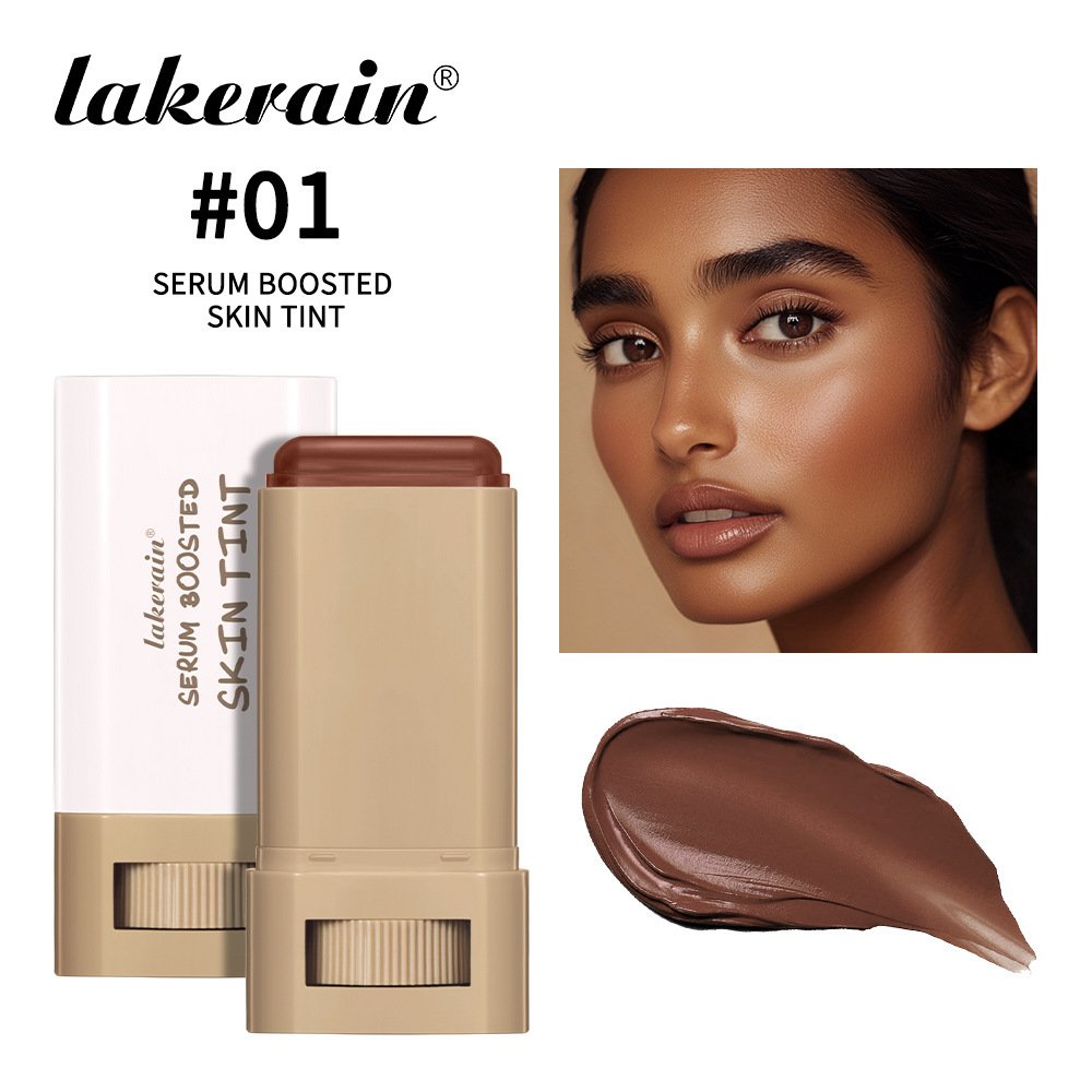 Lakerain Makeup Stick with Color Solid Essence, Long-Lasting Moisturizing Smooth Natural Bare Makeup Concealer Highlighter - Image 6