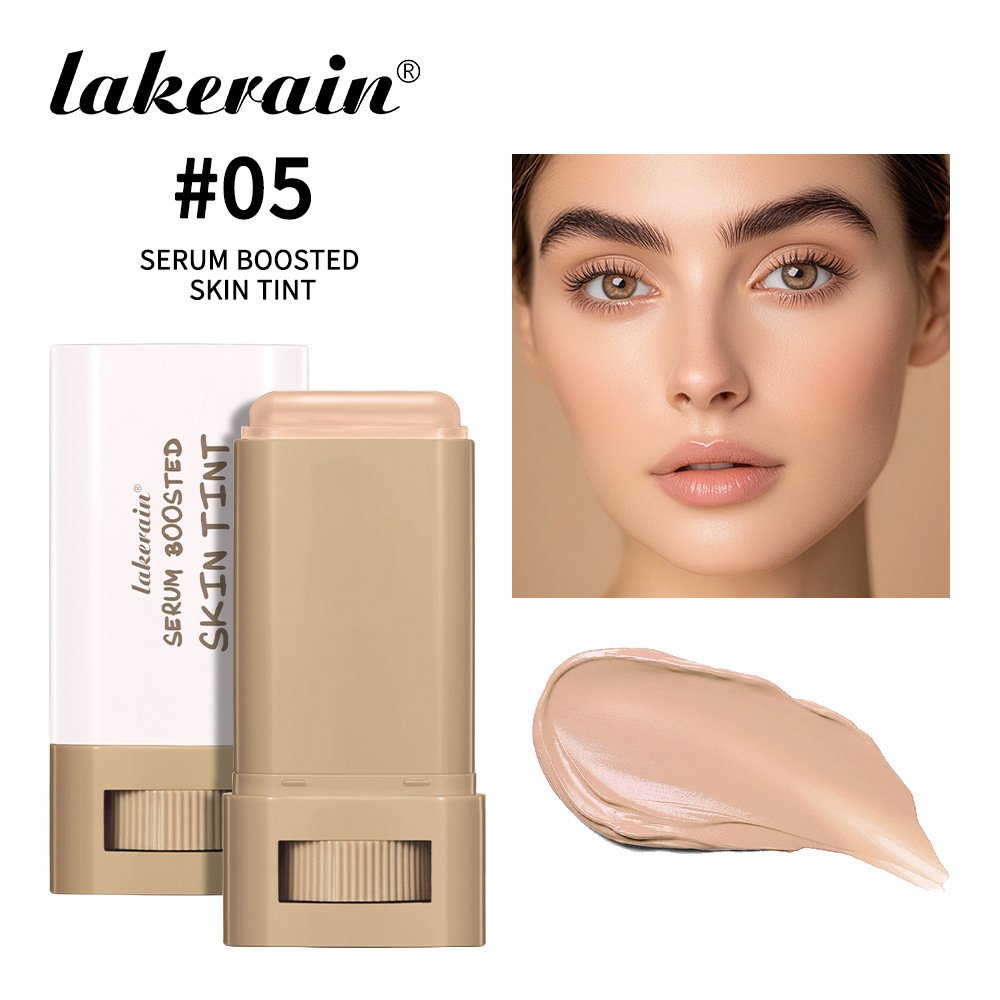 Lakerain Makeup Stick with Color Solid Essence, Long-Lasting Moisturizing Smooth Natural Bare Makeup Concealer Highlighter - Image 10