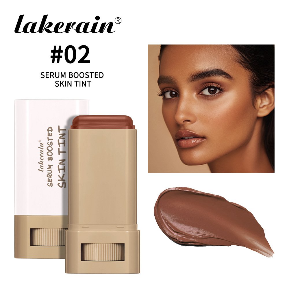 Lakerain Makeup Stick with Color Solid Essence, Long-Lasting Moisturizing Smooth Natural Bare Makeup Concealer Highlighter - Image 7